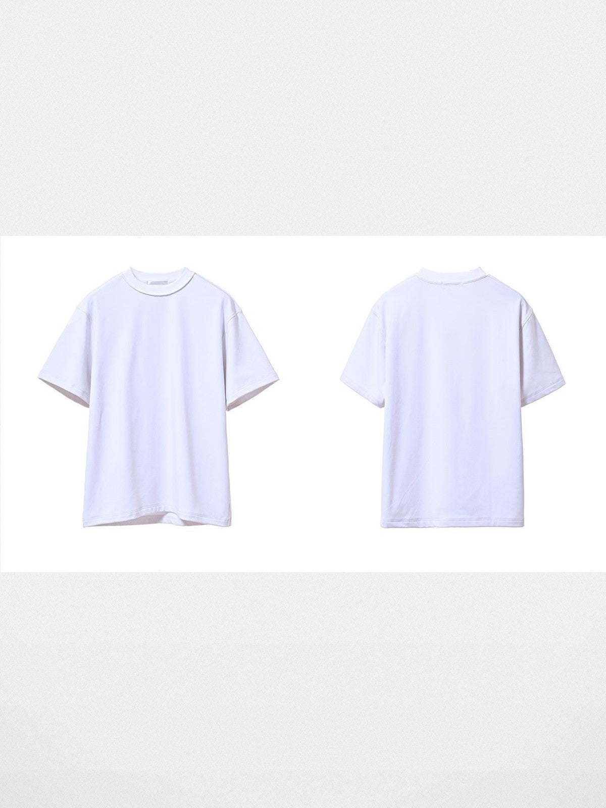 Roolrren Homme Heavyweight Austrian Modal T Shirt in White