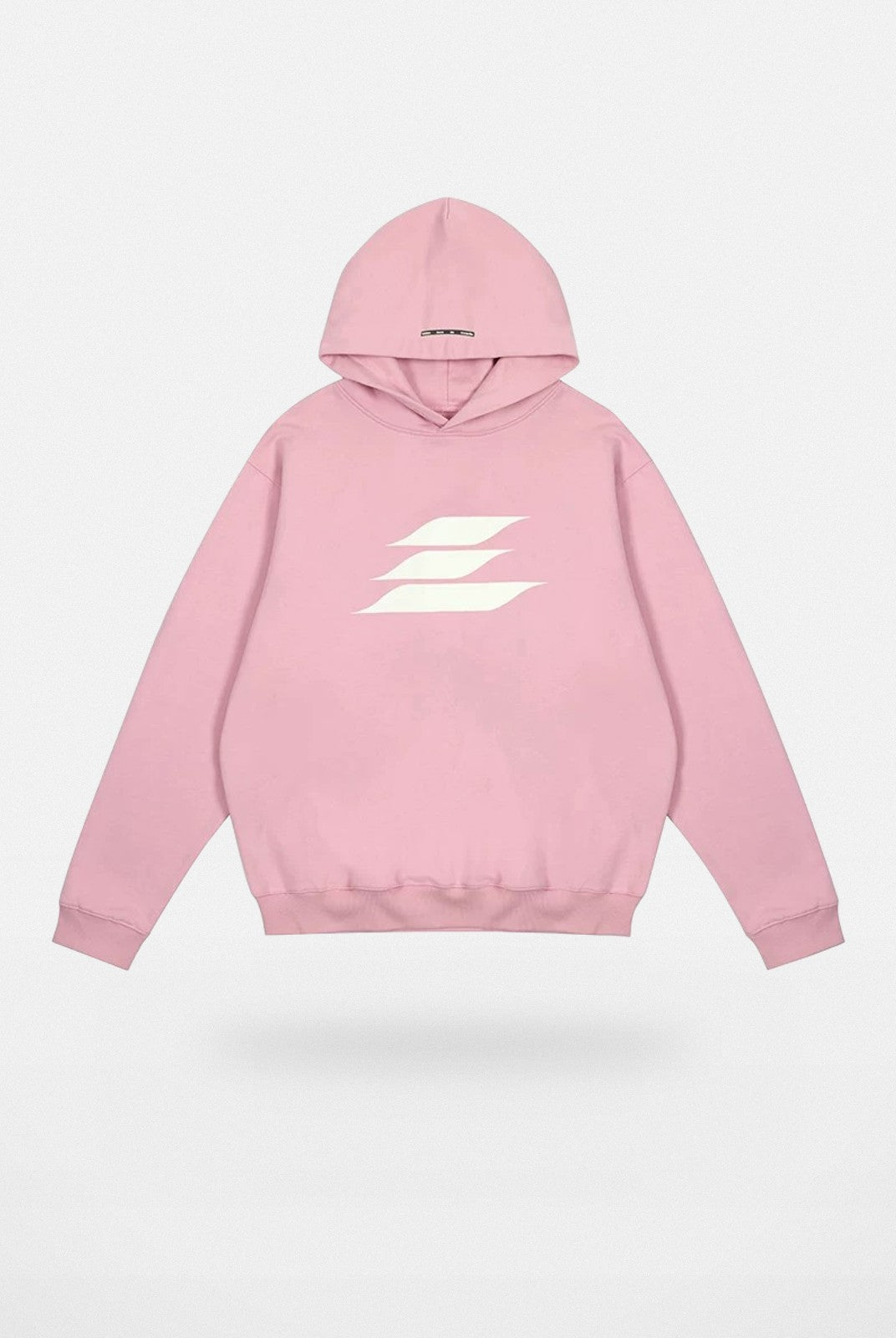 LOSTCTRL Heavyweight Fleece Lined Hoodie in Pink