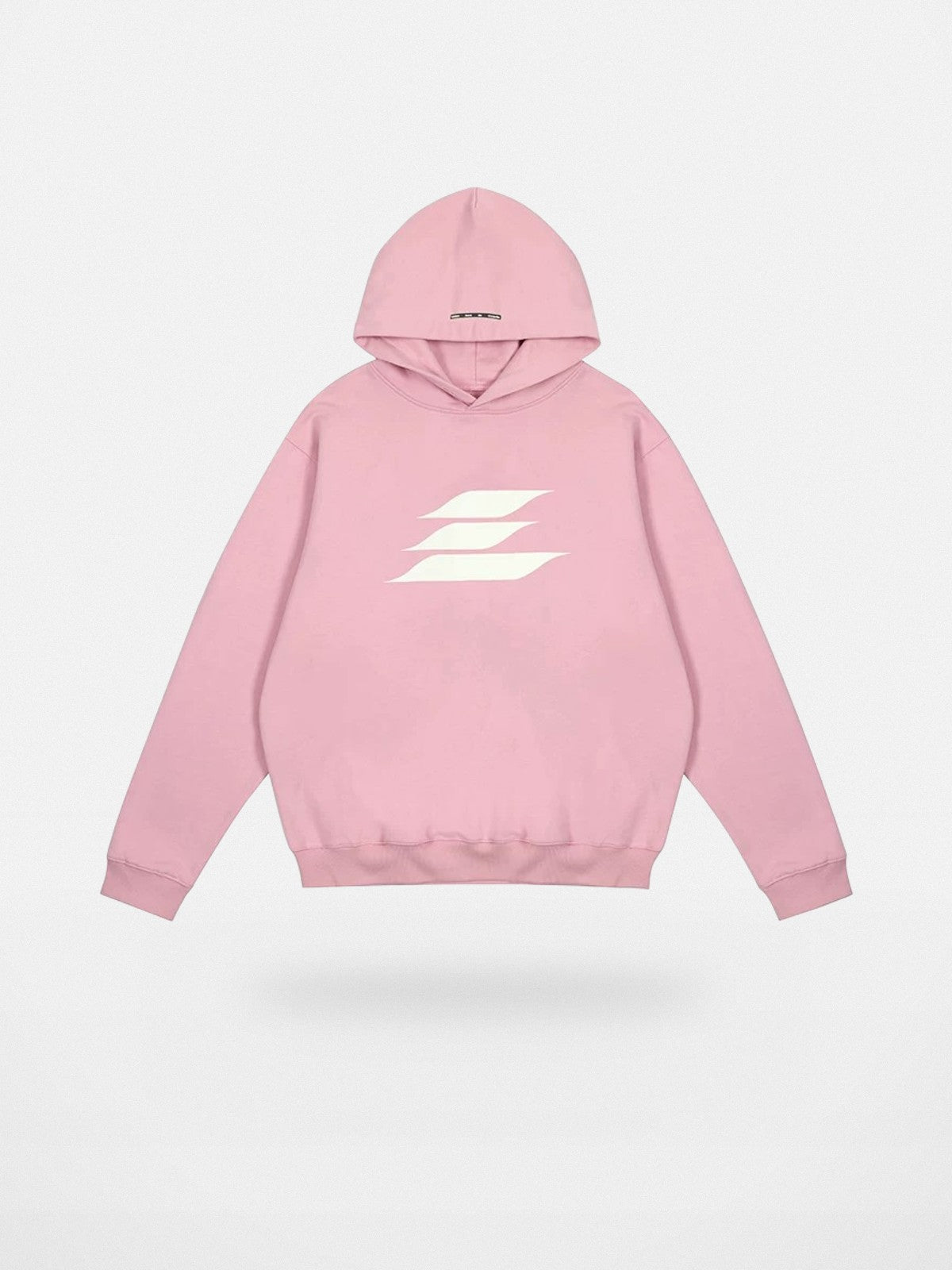 LOSTCTRL Heavyweight Fleece Lined Hoodie in Pink