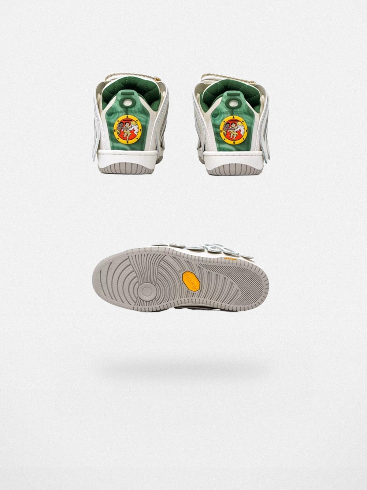 OLDORDER Skater 001 Vibram Sneakers in Green