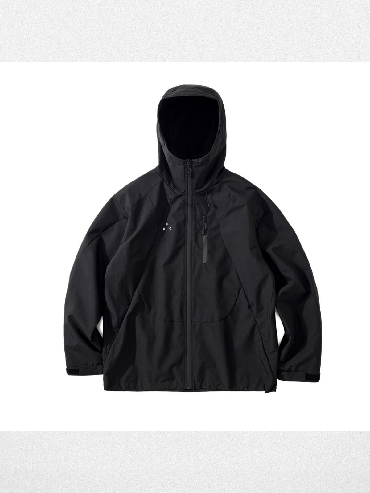 FPA Technical Hooded Hiking Jacket in Black