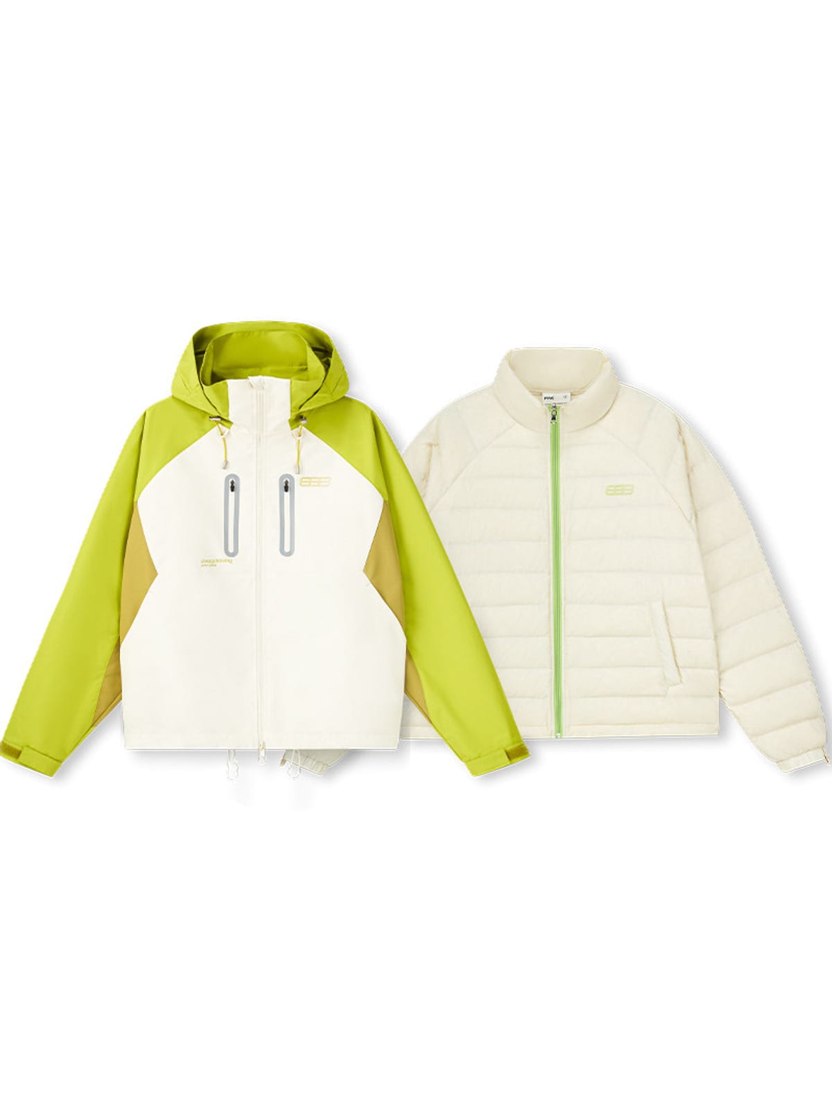 FPA 3 in 1 Hardshell Jacket Down Liner in White