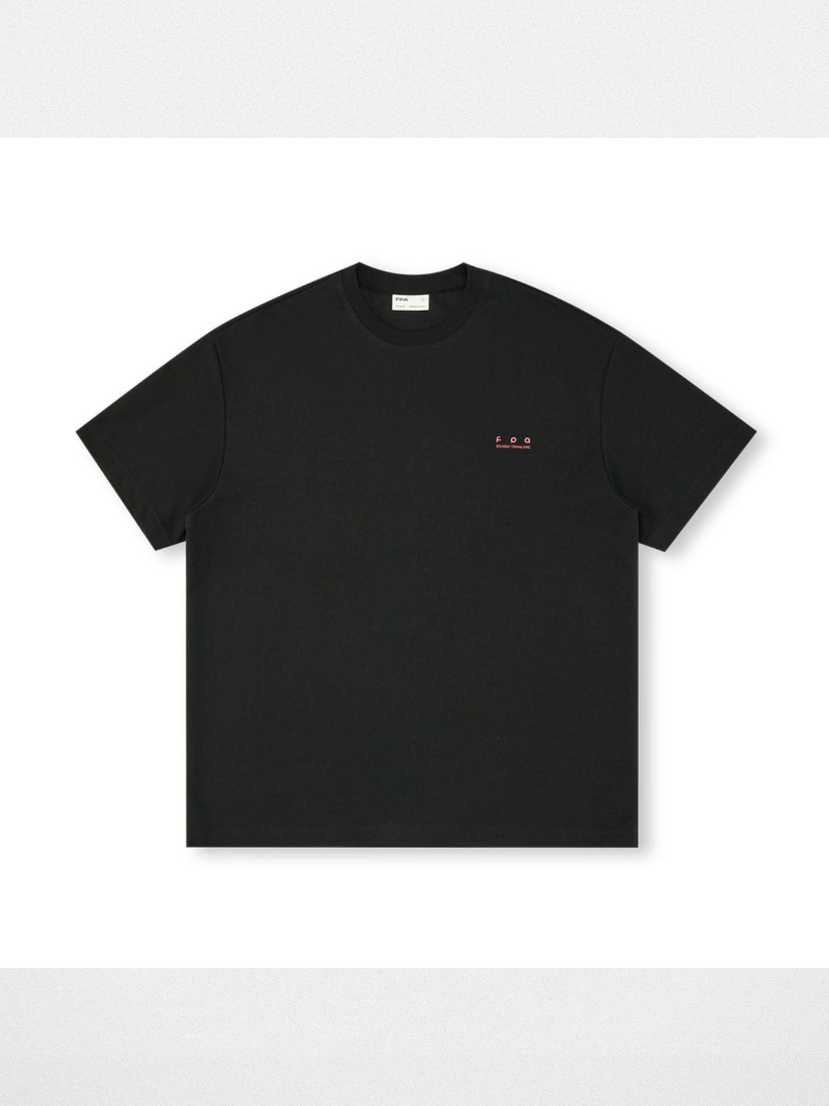 FPA Cool Touch Heavyweight Cotton Tee in Black