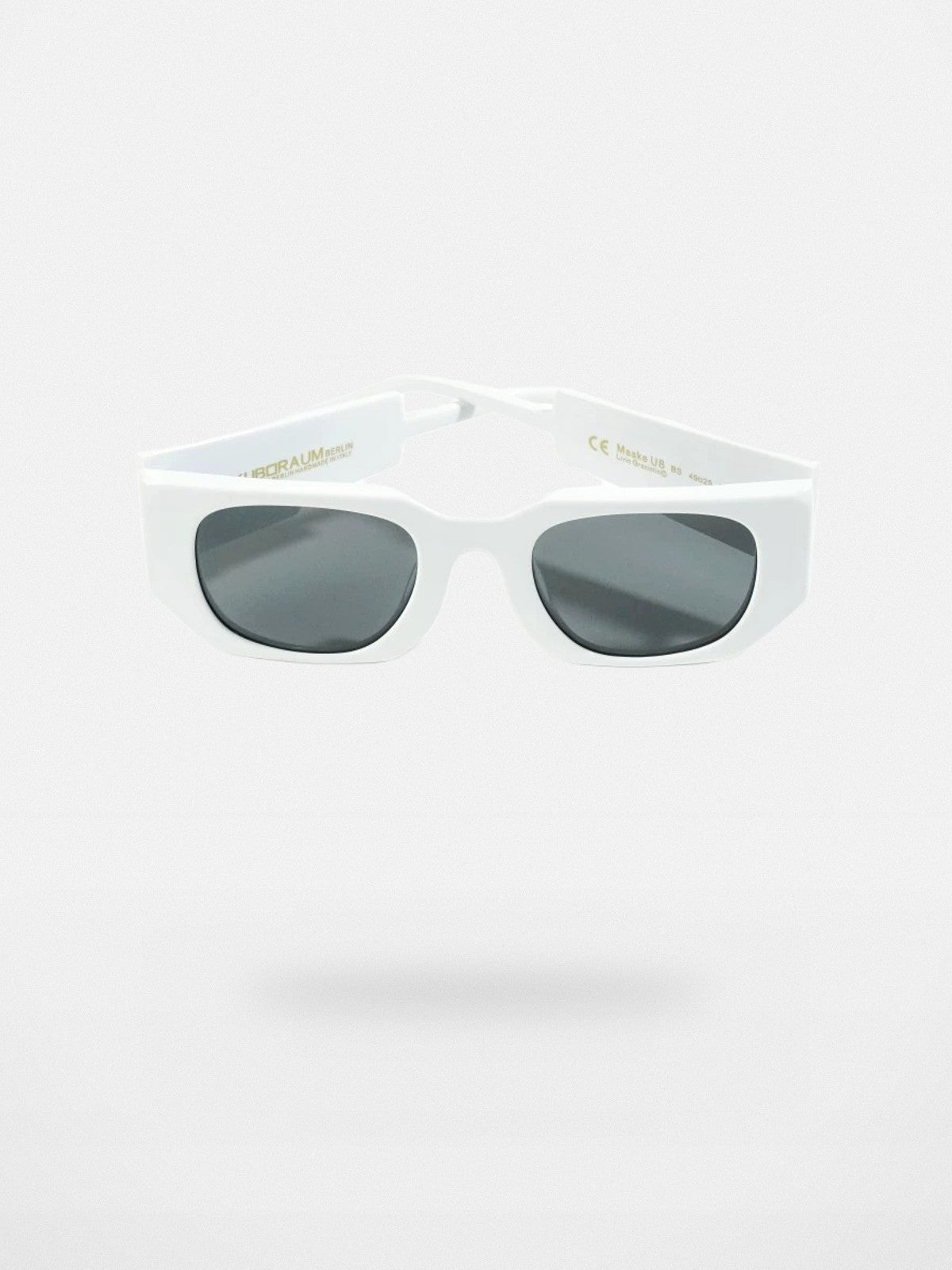 FUTURE UPDATE Avant Garde Rectangular Sunglasses in White