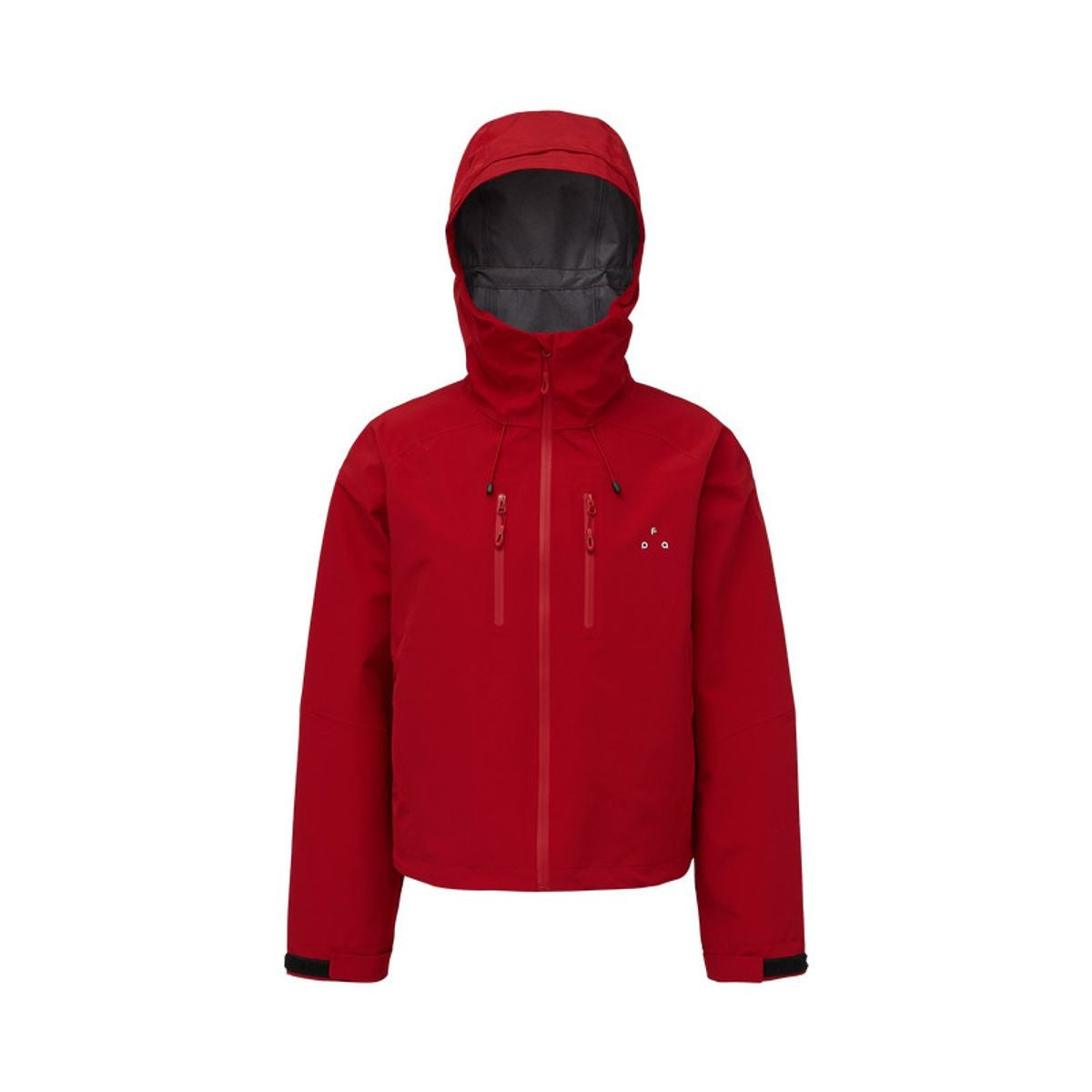 FPA Cropped Waterproof Hard Shell in Red
