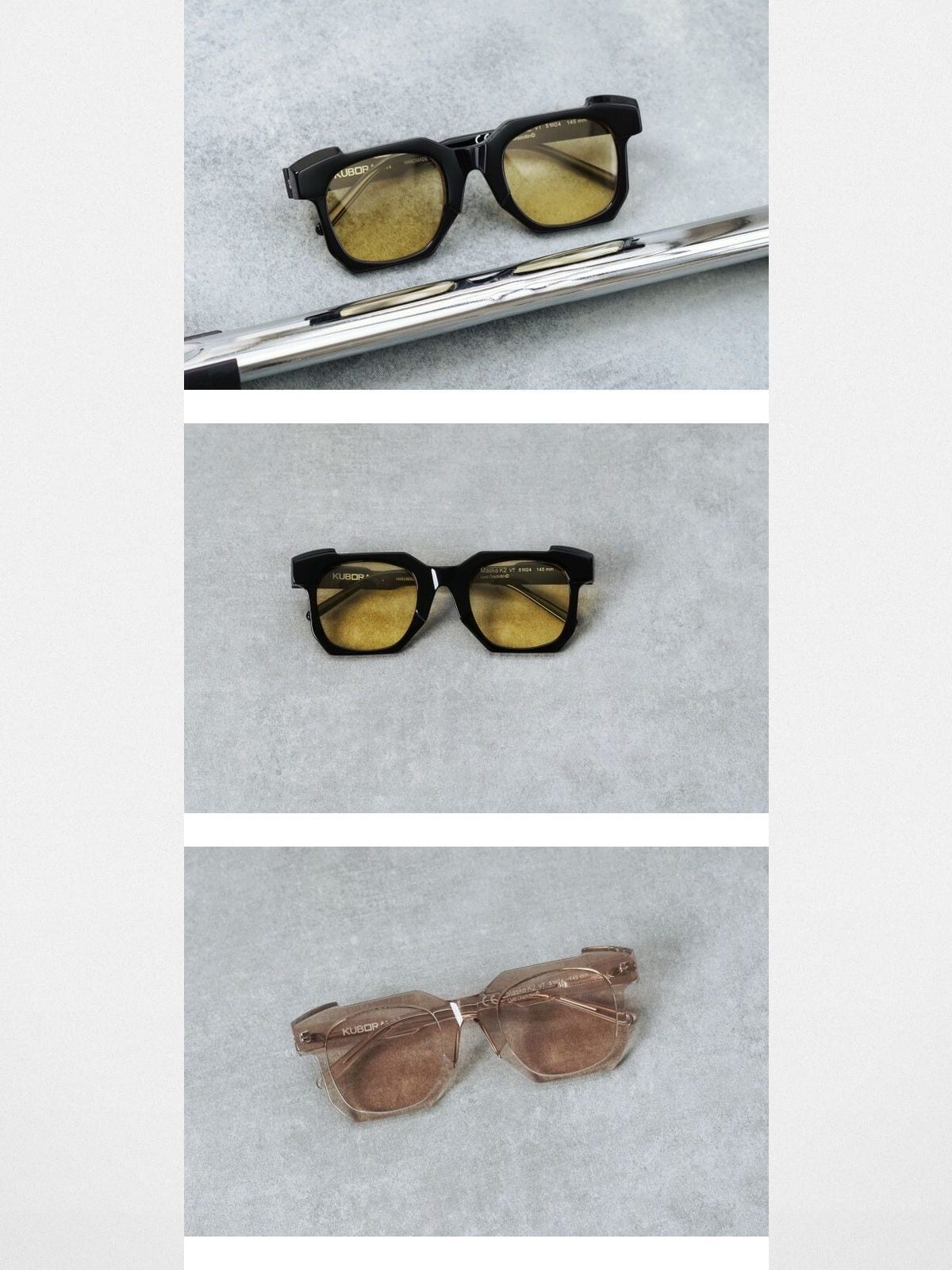 FUTURE UPDATE Irregular Geometric Sunglasses in Yellow - Lifestyle