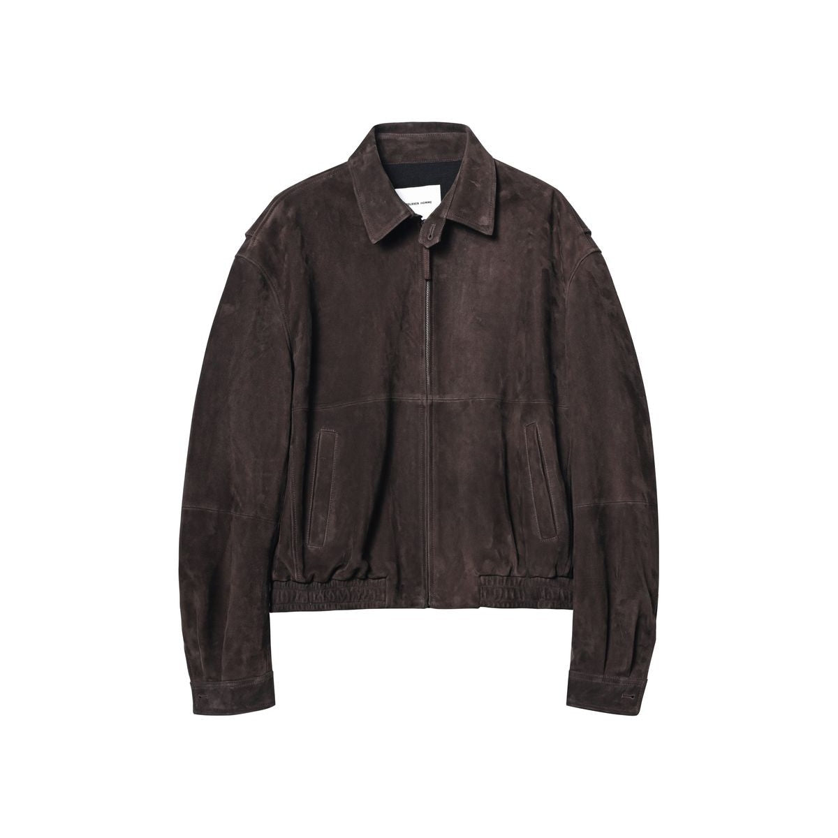 Roolrren Homme Wool Lined Ethiopian Sheepskin Jacket in Brown