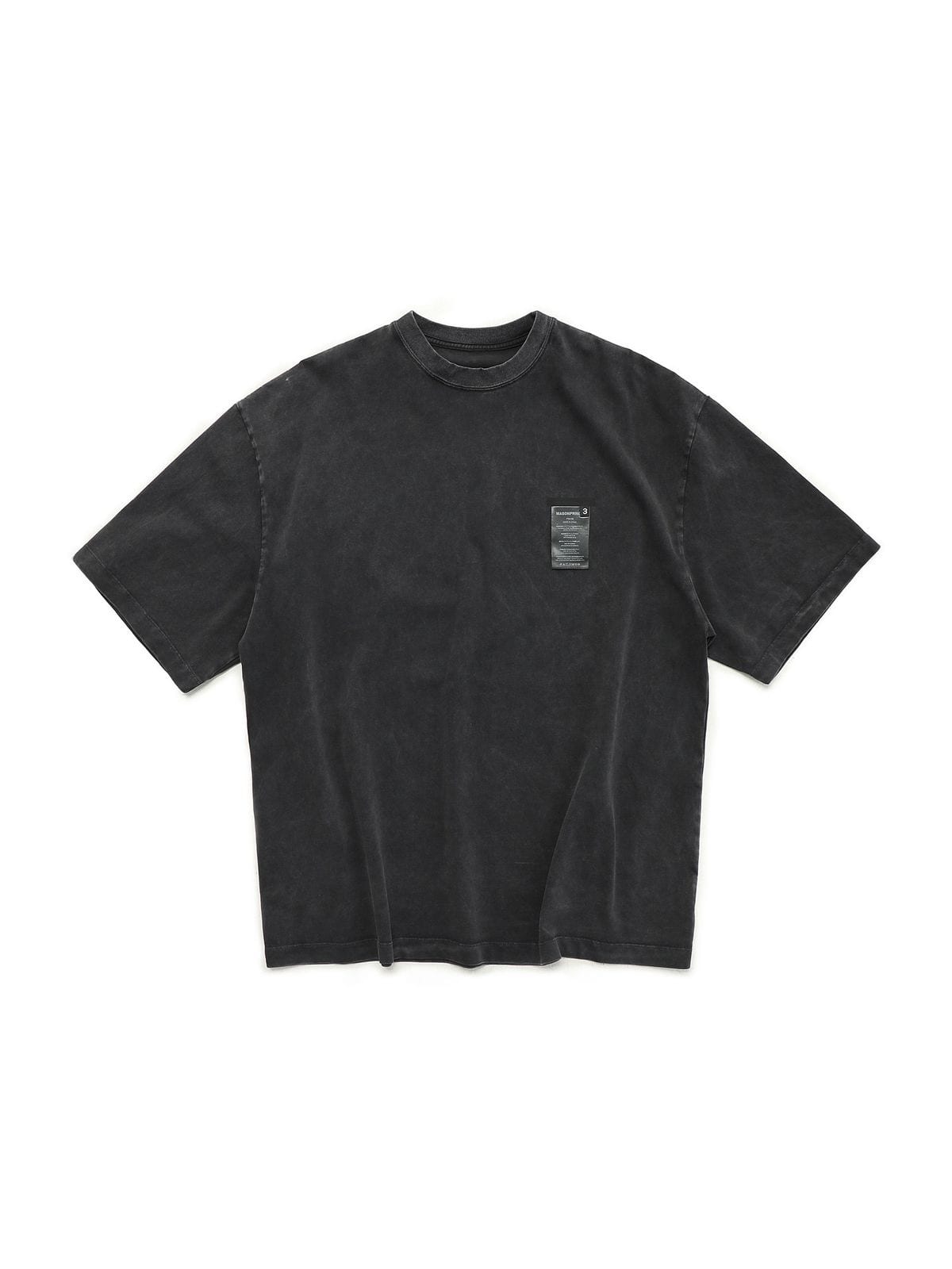MasonPrince Heavy Wash Cotton T Shirt in Gray
