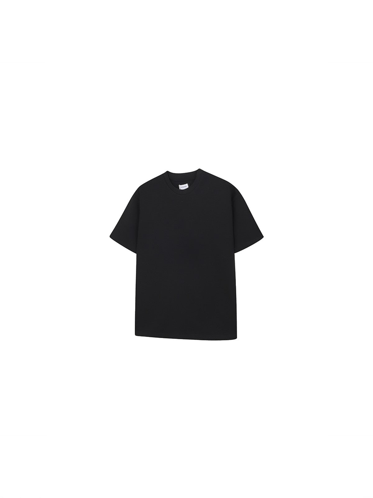 AFterTaste Supima Cotton Crew Neck T Shirt in Black