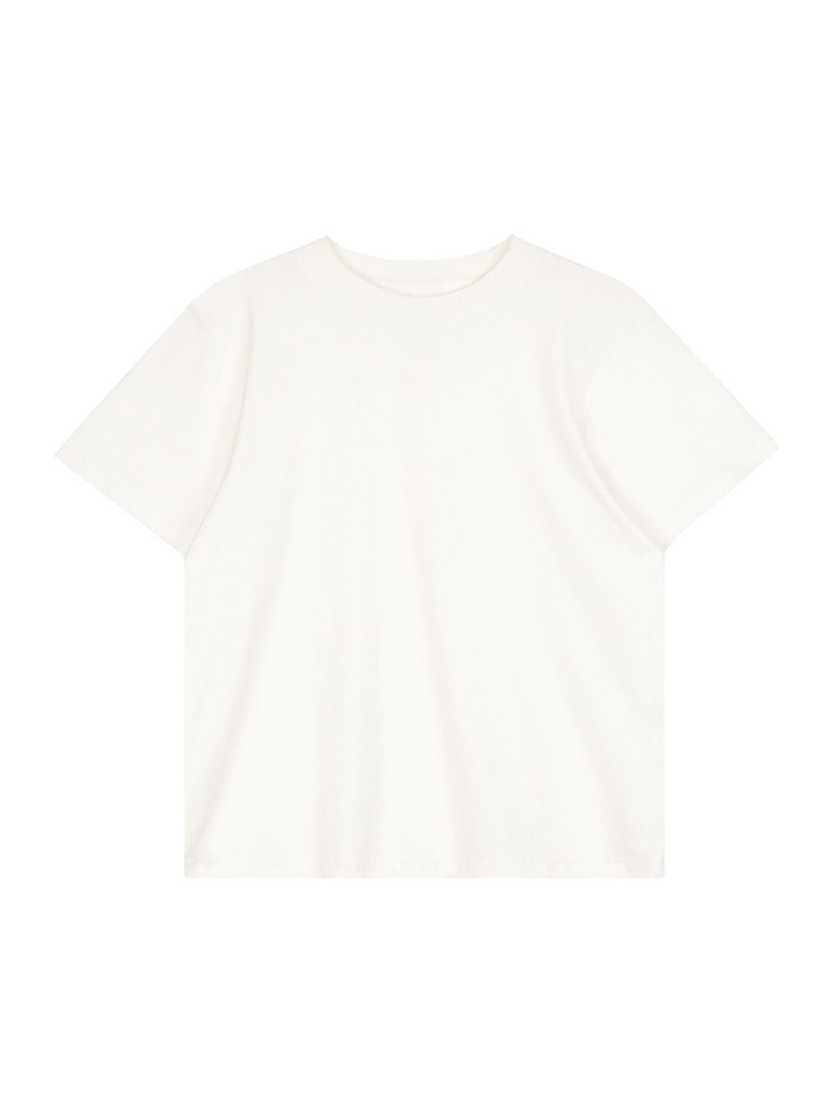Simple Project Pure Cotton Daily T Shirt in White