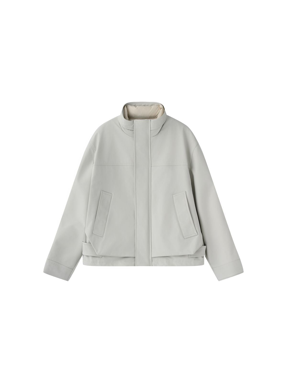 Roolrren Homme 3 Proof Tech Shell Down Vest in Gray