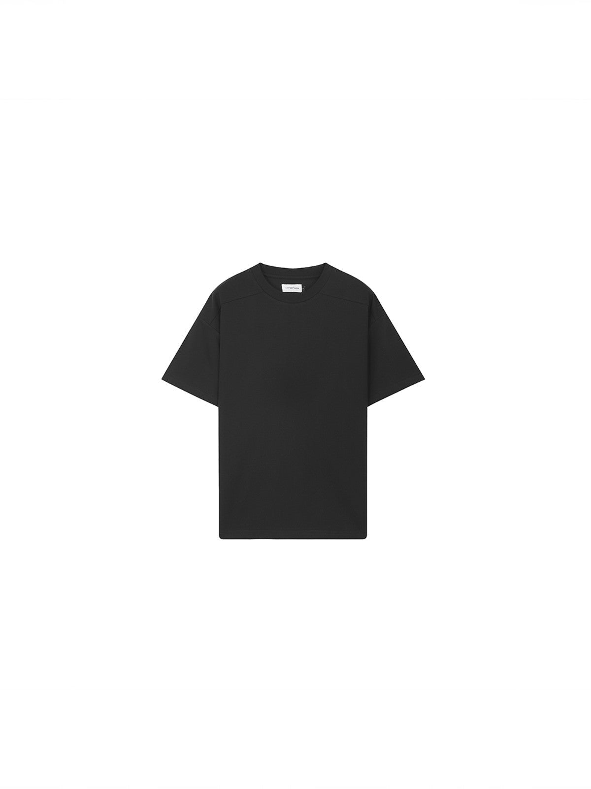 AFterTaste Cool Touch Padded Shoulder Tee in Black