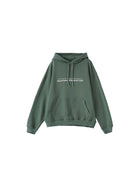 NeverSeez Anniversary Logo Print Hoodie in Green