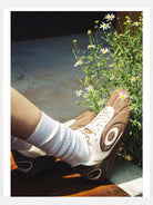 OLDORDER Turbo Lite Dachshund Sneakers in Brown - On Model