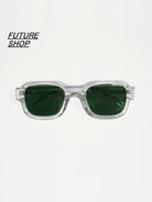 FUTURE UPDATE Rectangular Acetate Sunglasses in Gray