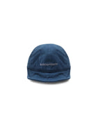 MasonPrince Twisted Flat Top Cotton Cap in Navy Blue