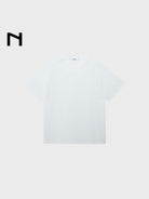 Nans 260g Combed Cotton Crew Neck Tee in White