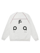 FPA Contrast Stitch Thermal Sweatshirt in Gray