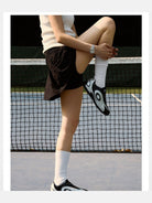 OLDORDER Turbine Lite Silver Sneakers in Black - On Model