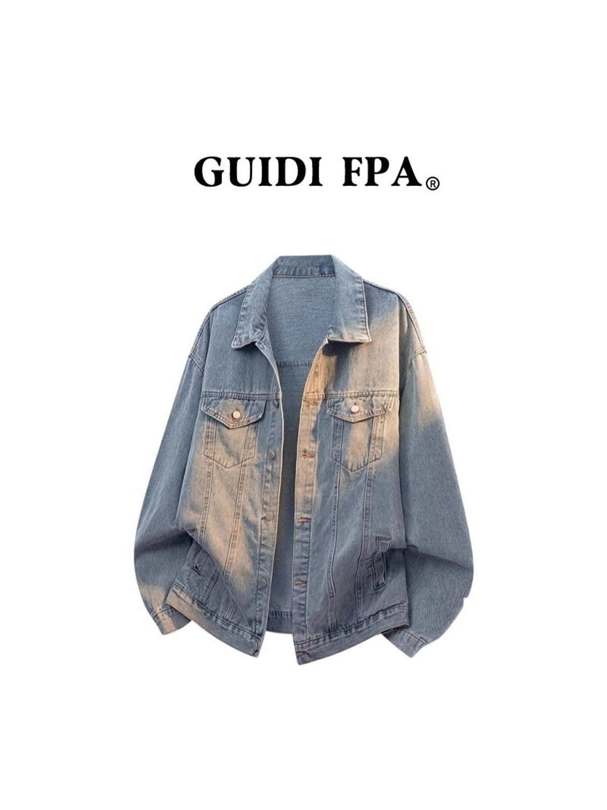 FPA Store Vintage Wash Denim Jacket in Denim