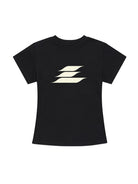 LOSTCTRL Heavyweight Cotton Crop Tee in Black