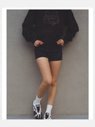 OLDORDER Turbo Lite Retro GAT Sneakers in Black - On Model