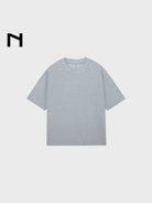 Nans Coolmax Cotton Crew Neck Tee in Gray
