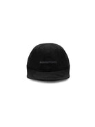 MasonPrince Twisted Flat Top Cotton Cap in Black