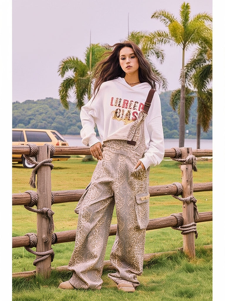 BeerBro Heavyweight Graphic Print Hoodie in White