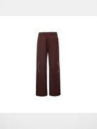 FPA Curved Leg Nylon Trousers in Brown