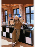 BeerBro Color Block Half Zip Sweatshirt