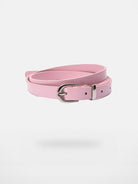 RARELY ALIKE Patent Leather Belt in Pink