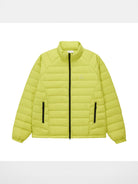 FPA Contrast Zip Down Puffer in Green
