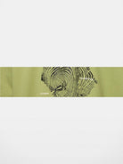 NANS 300g Cotton Graphic T Shirt in Green - Detail