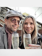 FUTURE UPDATE Detachable Side Shield Sunglasses in Yellow - On Model