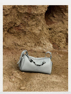 Songmont Mini Leather Camera Bag in Mint - Lifestyle