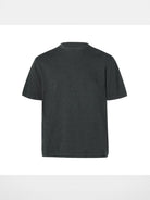 ROYA Cashmere Cotton Blend Knit T Shirt in Gray