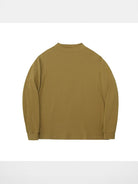 Nans Double Sided Fleece High Neck Tee in Olive