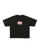 SOD Vintage Washed Boxy T Shirt in Black