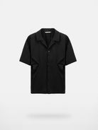 Y OFFICIAL Structural Cut Heavyweight Shirt in Black