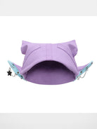 CFIERCE Chain Detail Elf Ear Hat in Purple