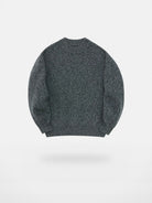 NANS Heavyweight Oversized Merino Crewneck in Gray