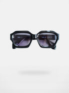 FUTURE UPDATE Chunky Geometric Sunglasses in Black