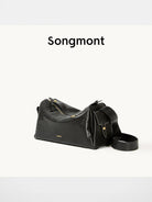 Songmont Soft Leather Pillow Camera Bag in Black