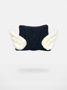 CFIERCE Angel Wings Pointed Knit Beanie in Black