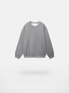 NANS Oversized Pima Cotton Sweatshirt in Gray