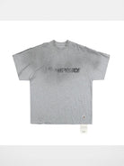 MasonPrince Distressed Spray Paint Logo T Shirt in Gray