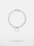 BLACKHEAD Double Layer Pearl Pendant Bracelet in Silver