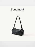 Songmont Leather Mini Camera Bag in Black