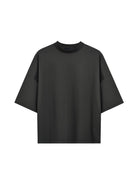 Roolrren Homme Boxy Mercerized Pima Cotton T Shirt in Green